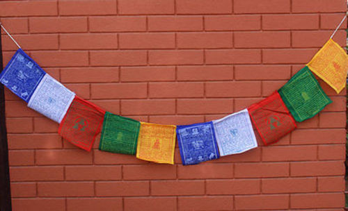 Tibetan Prayer Flags Cotton Gift Set Medium