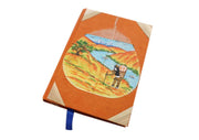 Porters Life in the Himalayas Painted Lokta Paper Journal - nepacrafts