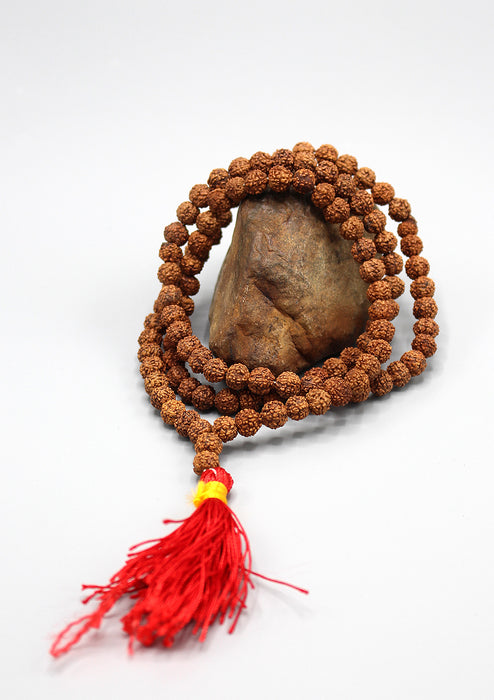 Five Mukhi Rudraksha Prayer Beads Mala