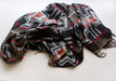 Himalayan Yak Wool Shawl in Black, Red and Green Check Pattern From Nepal - nepacrafts