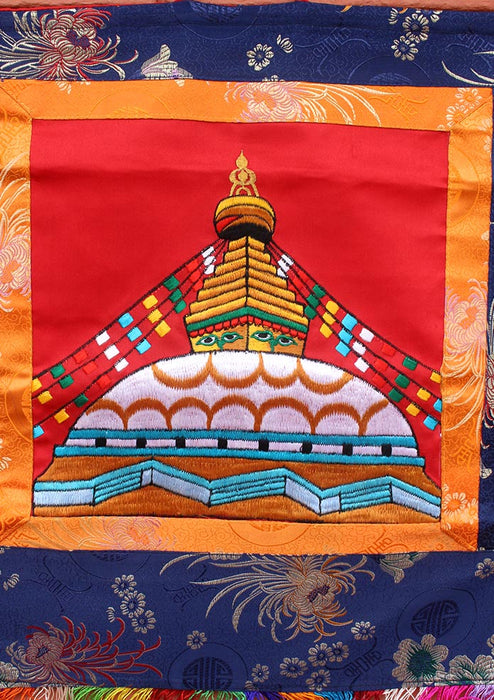 Bouddha Nath Brocade Embroidery Wall Hanging (Large)