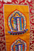 KalaChakra Embroidered Polyester Brocade Wall Hanging BH11 - nepacrafts