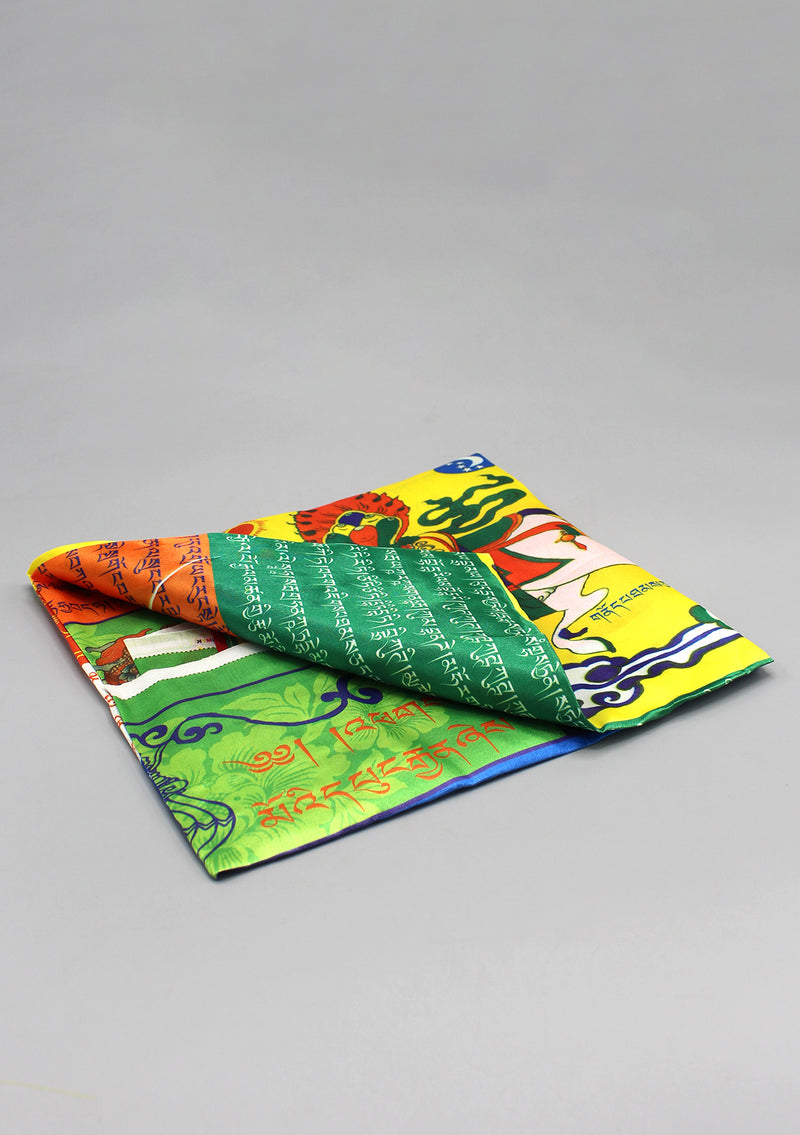 Tibetan Windhorse Silk Banner Prayer Flags