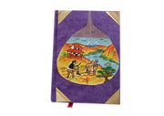 Nepalese Man Working in Field Painted Mini Journal - nepacrafts