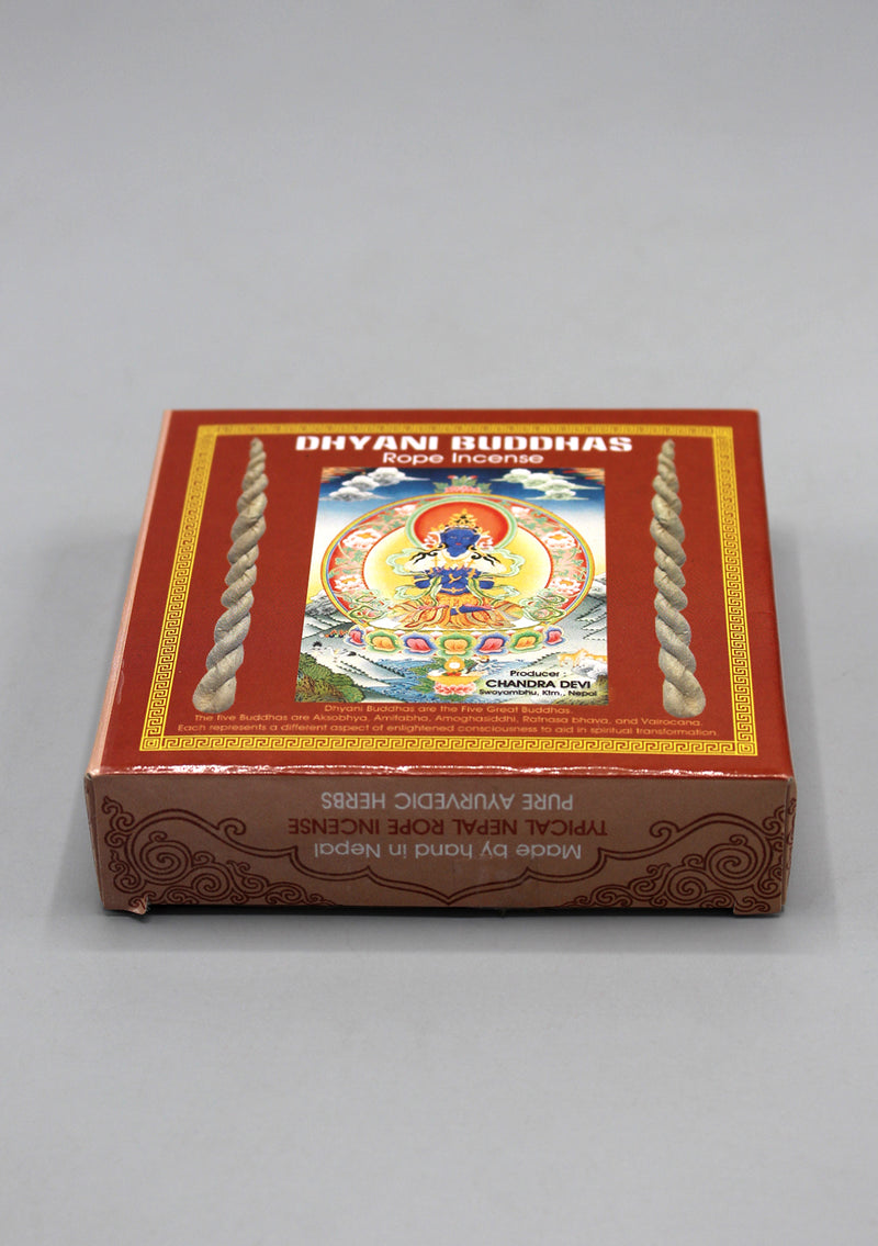Five Dhyani Buddhas Rope Incense
