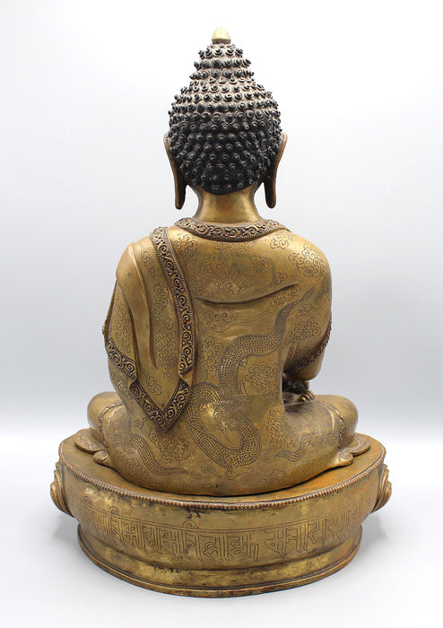 Bronze Shakyamuni Buddha Statue