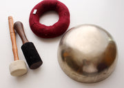 Tibetan Healing Zen Singing Bowl with Cushion and Thick Mallet Note# F - nepacrafts