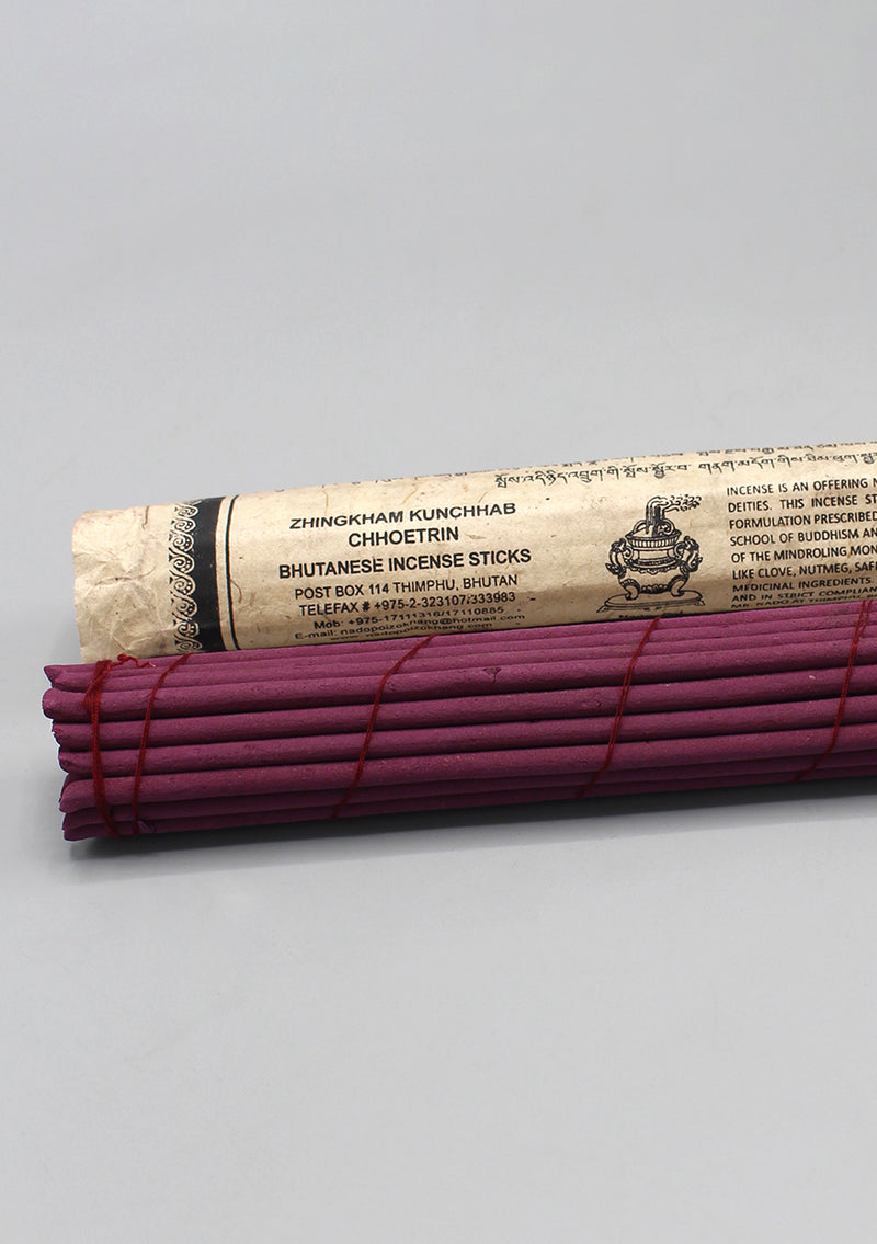 Zhingkham Kunchhab Chhoetrin-Bhutanese Incense Sticks - nepacrafts