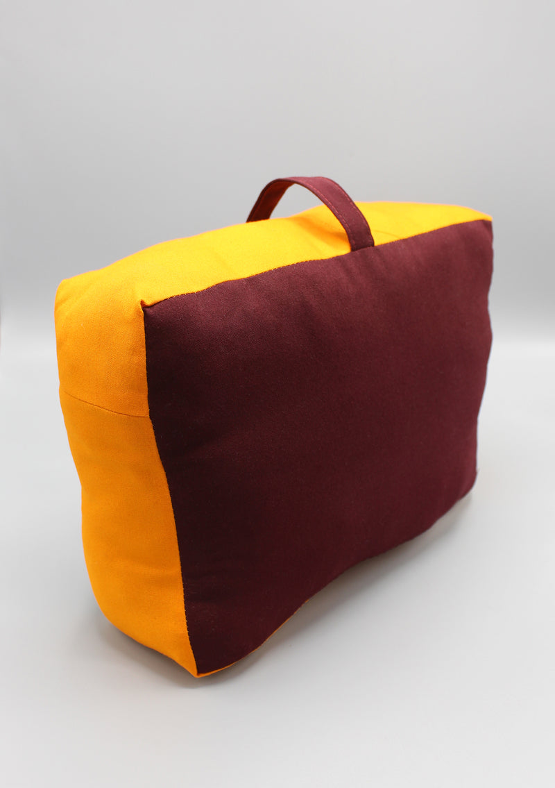 Monk Red Meditation Cushion - nepacrafts