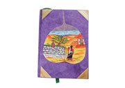 Traditional Nepalese Women Carrying Water Painted Journal Book - nepacrafts
