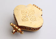 Goldplated Silver Sterling Manjushri Ghau Pendant - nepacrafts