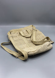 Natural Himalayan Hemp Drawstring Rucksack - nepacrafts