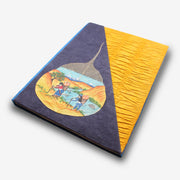 Porter's Life Handpainted Bodhi Leaf Lokta Paper Journal - nepacrafts