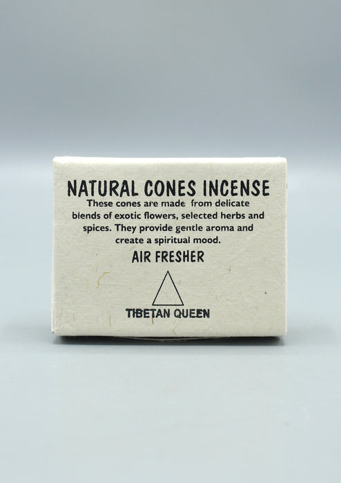 Tibetan Queen Natural Cone Incense
