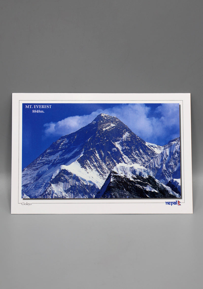 Top of The World Mt. Everest Postcard Nepal