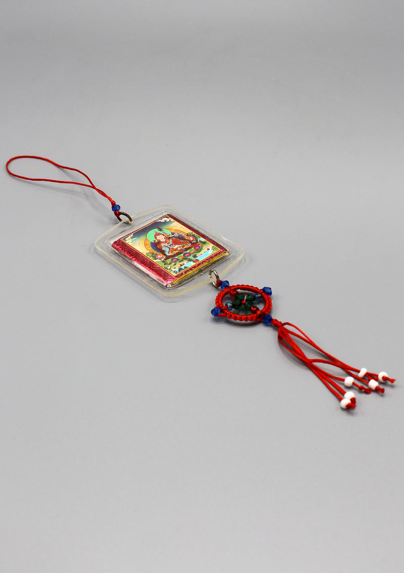 Guru Rinpoche Car Hanging Protection Amulet - nepacrafts