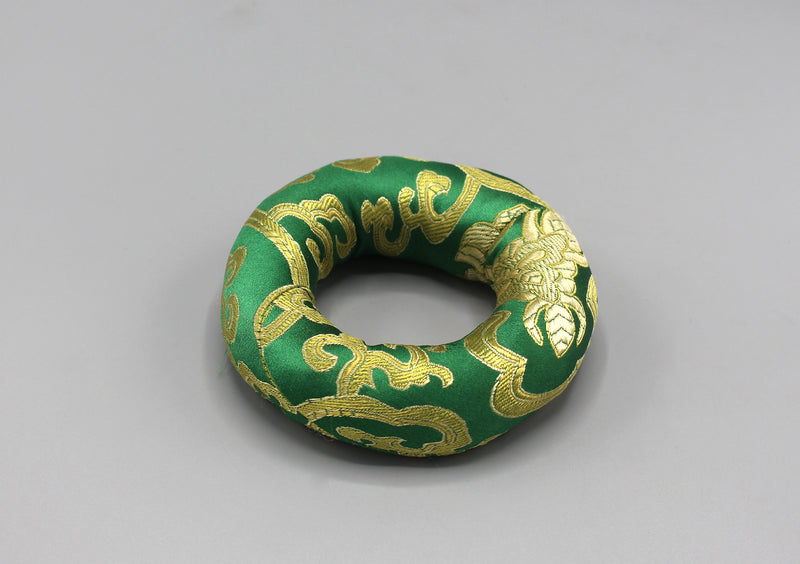 Brocade Singing Bowl Ring Cushion - nepacrafts