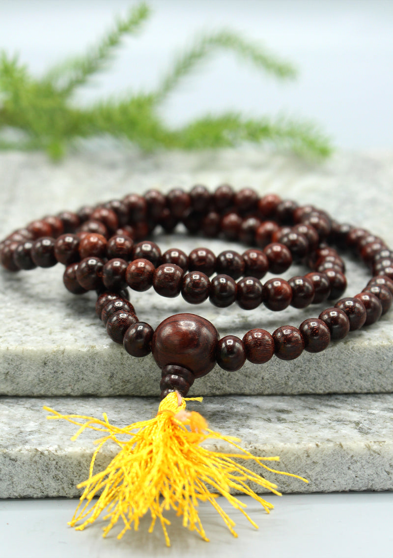 Tibetan Original Rosewood Prayer Mala