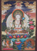 Chenrezig Thangka Painting-73x50cm - nepacrafts