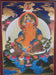 Thangka of Zambala with Amitabha Buddha 71X50cm