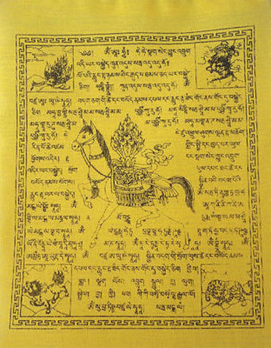 Traditional Cotton Prayer Flags