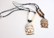 Handcrafted Buddha Pendant Necklace - nepacrafts