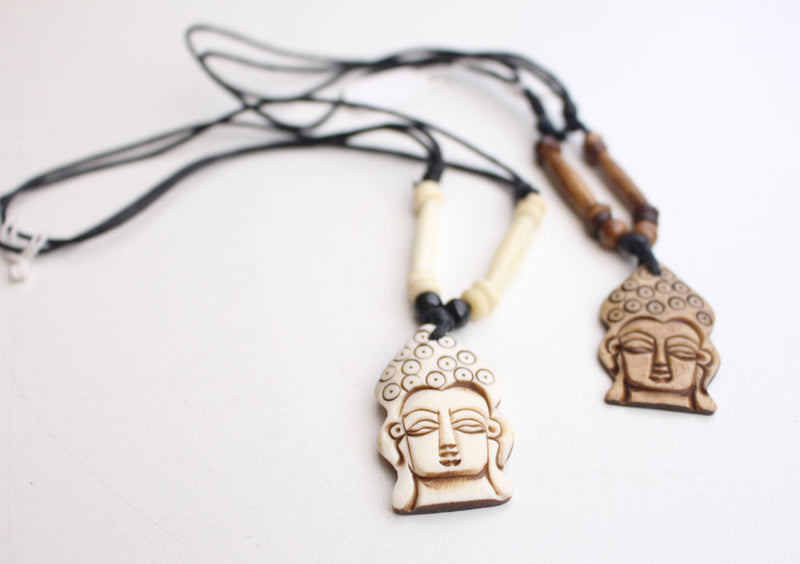 Handcrafted Buddha Pendant Necklace - nepacrafts