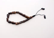 Adjustable Dark Bone Skull Wrist Mala Bracelet - nepacrafts