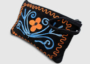 Flower Dream Soft Suede Women Purse - nepacrafts