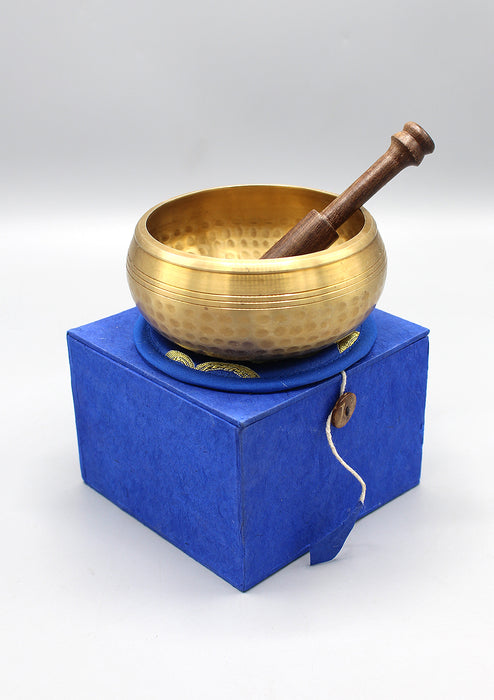 Shakyamuni Buddha Tibetan Singing Bowl Gift Set