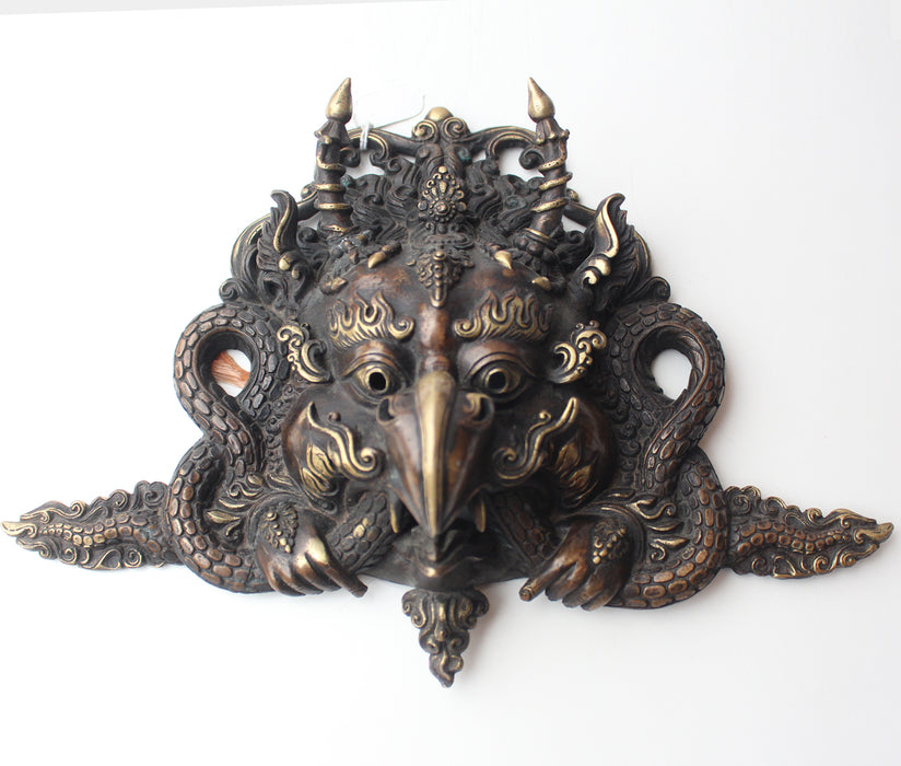 Tibetan Garuda Wall Hanging Mask — NepaCrafts Product