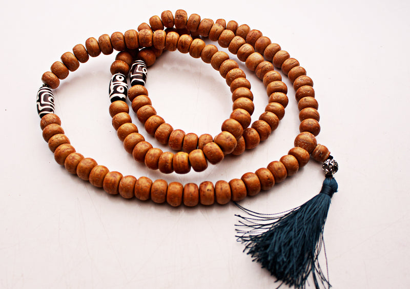 Bodhi Seed Meditation Prayer Mala - nepacrafts