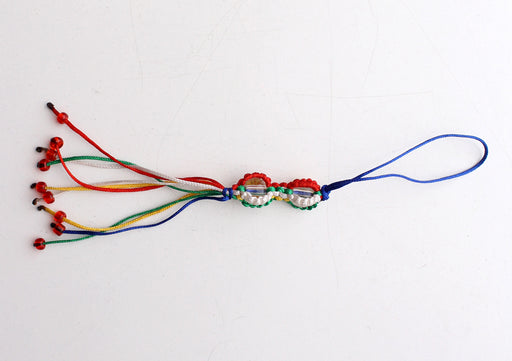 Colorful Braided Dorjee Car Hanging Amulet - nepacrafts