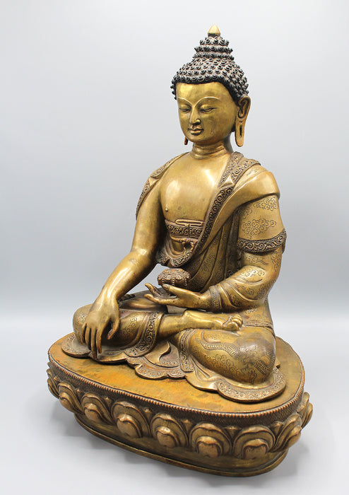 Bronze Shakyamuni Buddha Statue