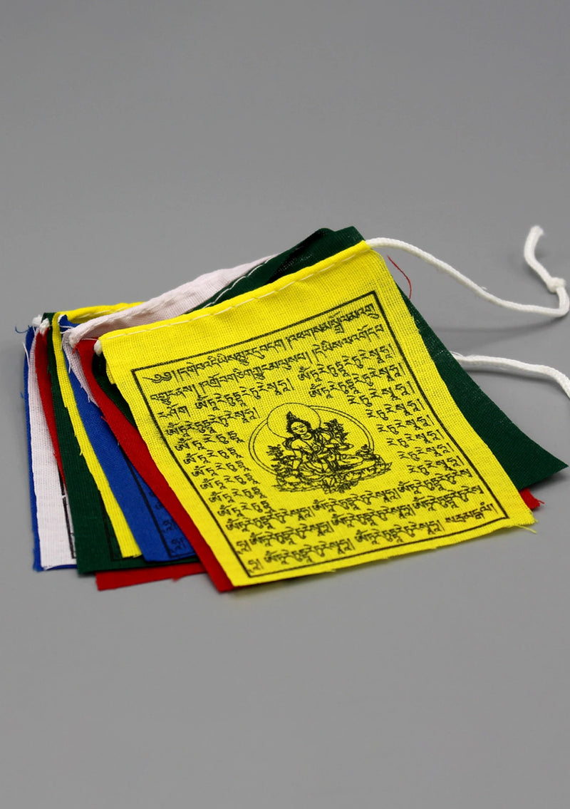 Green Tara Cotton Baby Prayer Flags