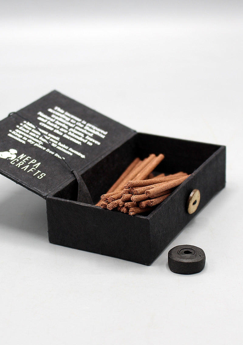 Myrrh Tibetan Incense in Lokta Box