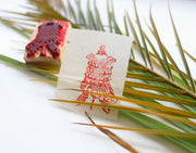 Tibetan Victory Banner Wooden Stamp - nepacrafts