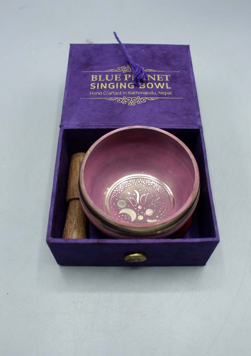 Blue Planet Space Singing Bowl Gift Set