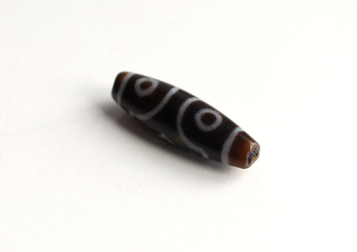 42 mm Three Eyed Dzi Bead - nepacrafts