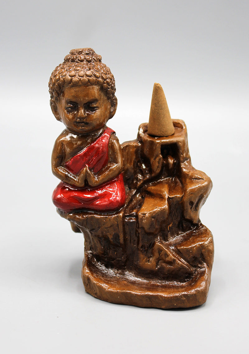 Little Monks Backflow Incense Burner