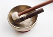 Sangha Therapy Singing Bowl Note # E, Tibetan Bowl with Cushion and Mallet - nepacrafts