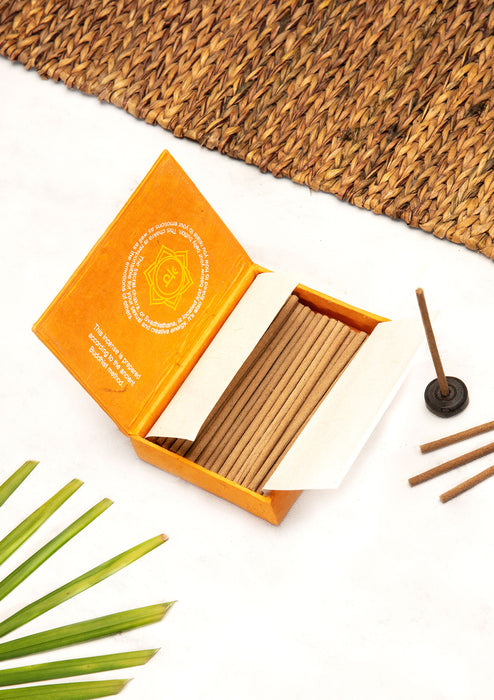 Sacral Chakra Sandalwood Tibetan Incense Gift Box