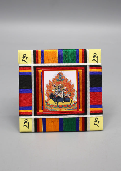 Tibetan Deity Mahakala Door Protection Amulet