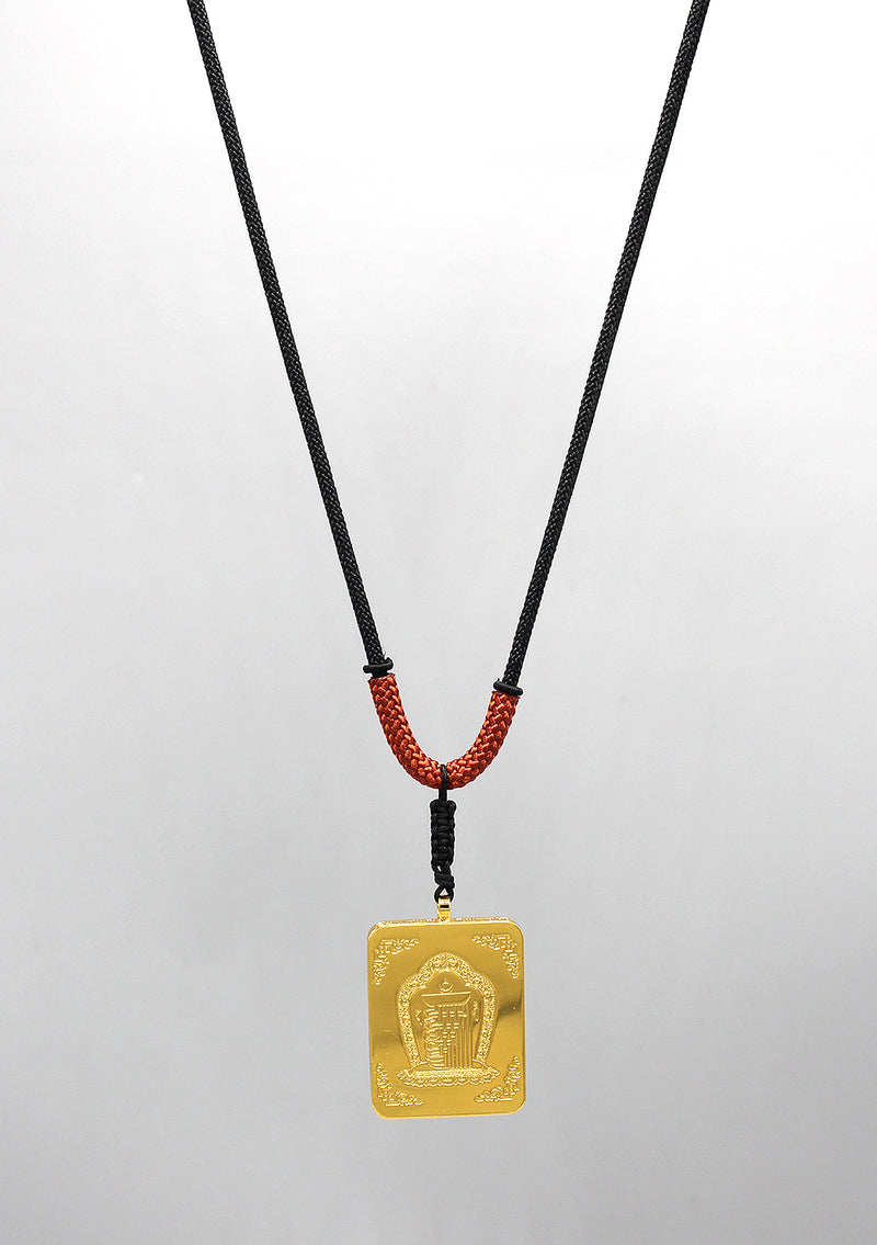 Eternal White Tara Hand Painted Mini Thangka Amulet Pendant