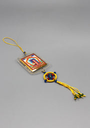 Guru Rinpoche Car Hanging Protection Amulet - nepacrafts
