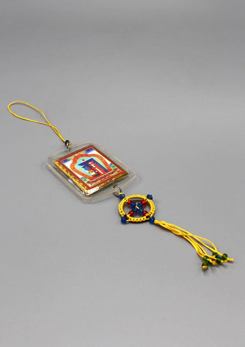 Guru Rinpoche Car Hanging Protection Amulet - nepacrafts