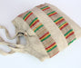 Multicolor Striped Offwhite Hemp Shoulder Bag - nepacrafts