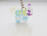 Beautifully Crocheted Puppy Resin Crystal Key chain - nepacrafts