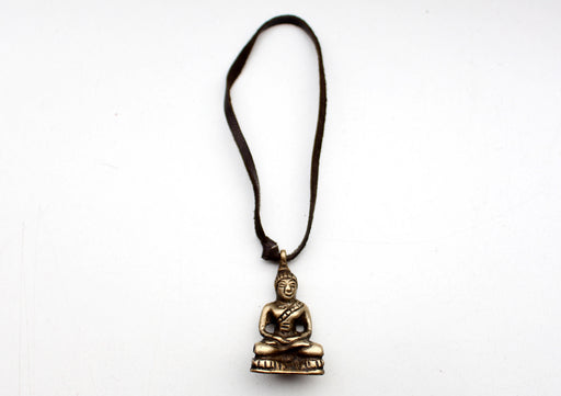 Mini Brass Buddha Locket Pendant - nepacrafts