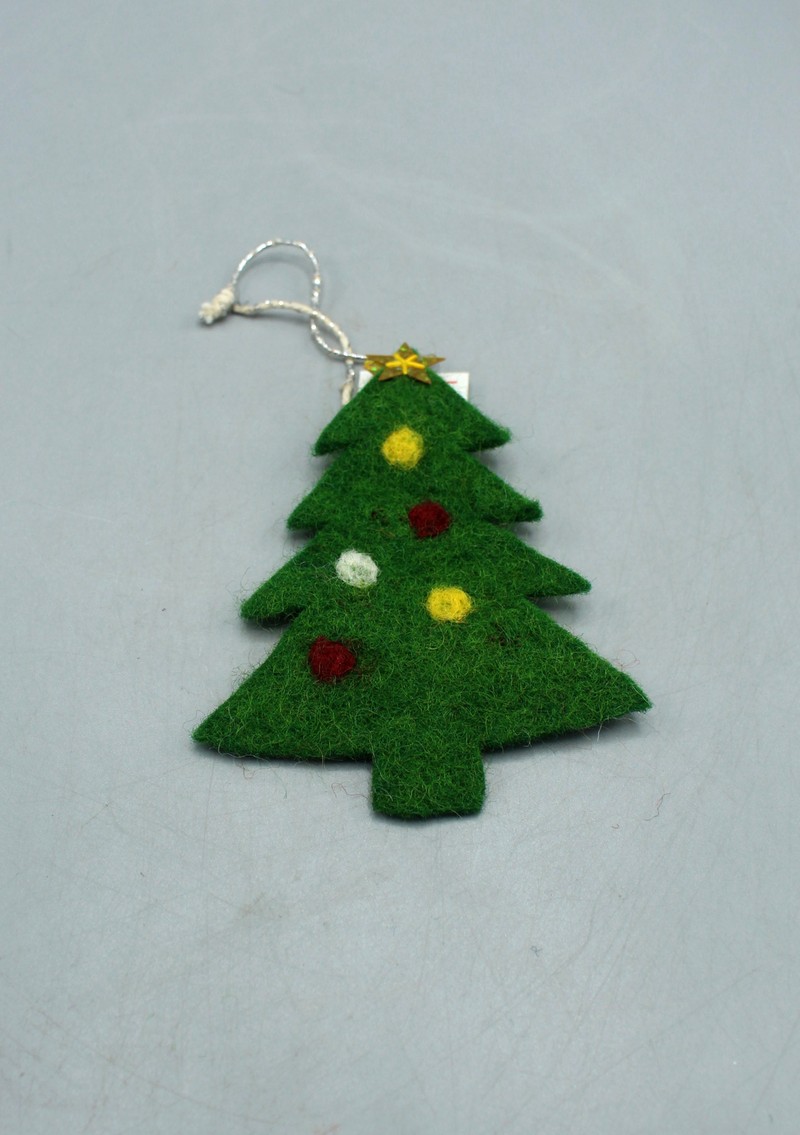 Felt Christmas Tree Hanging Ornament